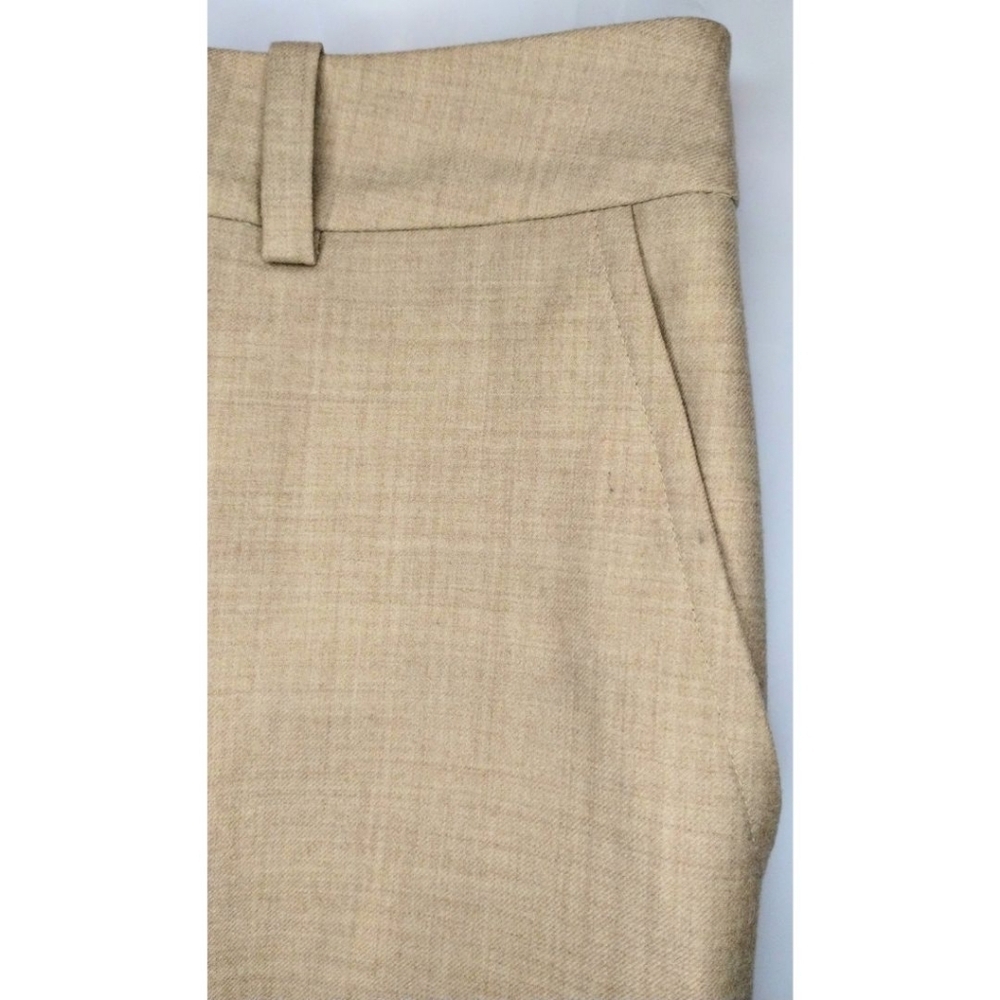Liz Claiborne Sloane Wool Career Slacks Fully Lined Camel colored Size 10 - Picture 3 of 5
